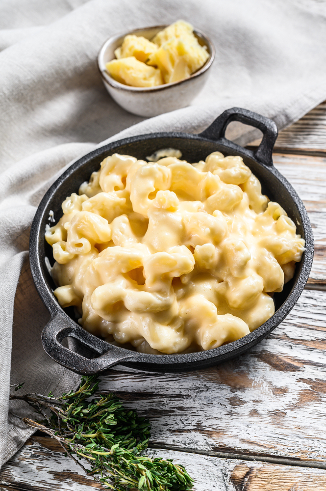 White Cheddar Mac And Cheese Wood Fruitticher Foodservice