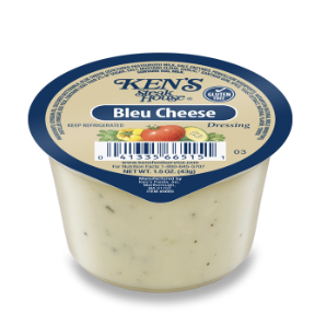 WF 513341 - Ken's Foods - Dressing Bleu Cheese Cups