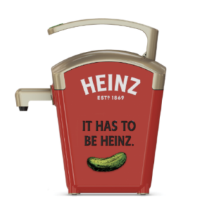 Wood Fruitticher 532705 - KraftHeinz - Pickle Ketchup Dispenser Pack