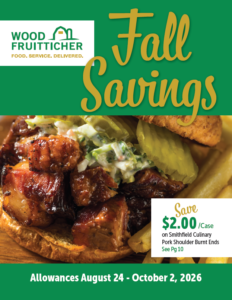 Wood Fruitticher 2026 Fall Savings Flyer